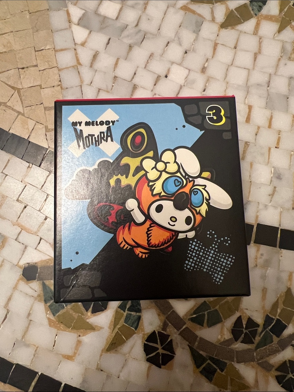 x MOTHRA Kids Collectible Toy - Black & Blue Box